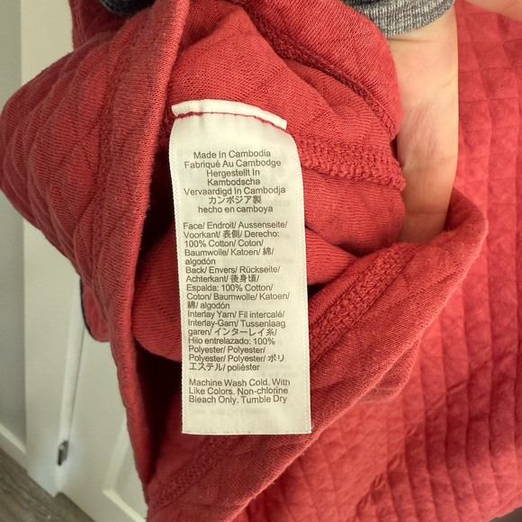 J. Crew Men's Zip-Up Quilted Pull Over - Picture 5 of 5